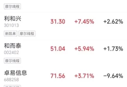 摩尔线程科创板IPO闪电过会，概念股集体爆发